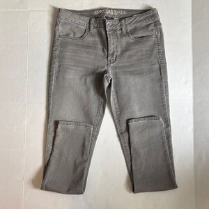 American Eagle Outfitters Gray Skinny Jeans